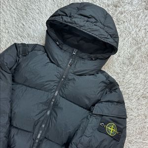 [M] 정품 스톤아일랜드 22FW 크링클랩스 후드 패딩