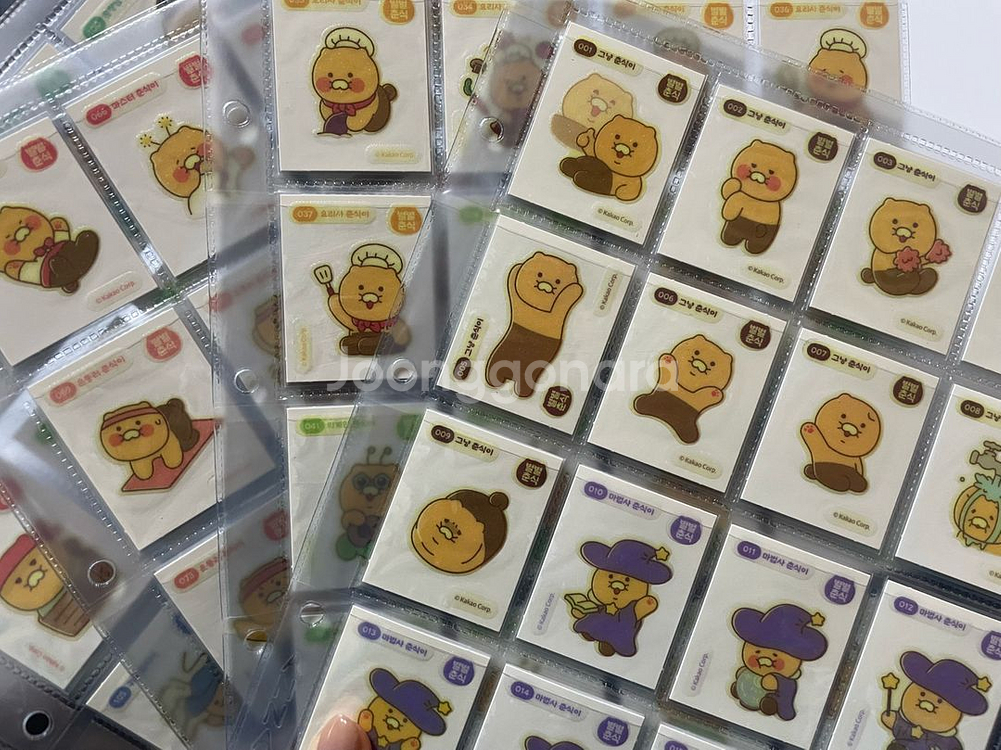 별별춘식 팝업 띠부씰 전종--0