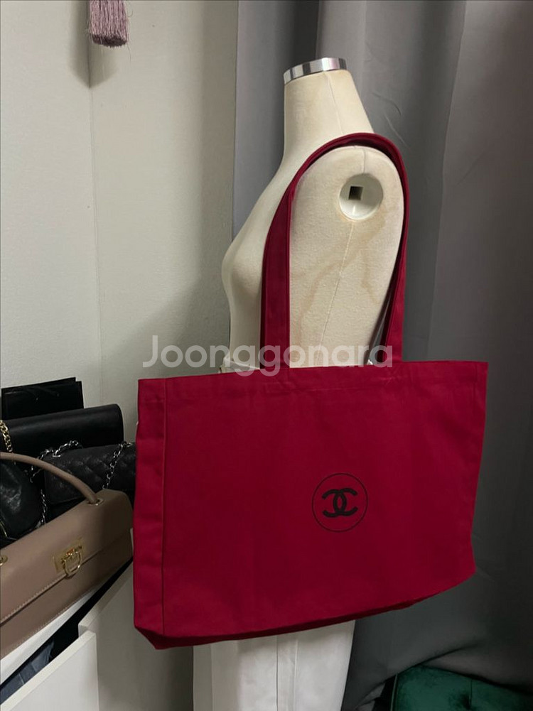 정품) 샤넬 빅 숄더백 에코백--3