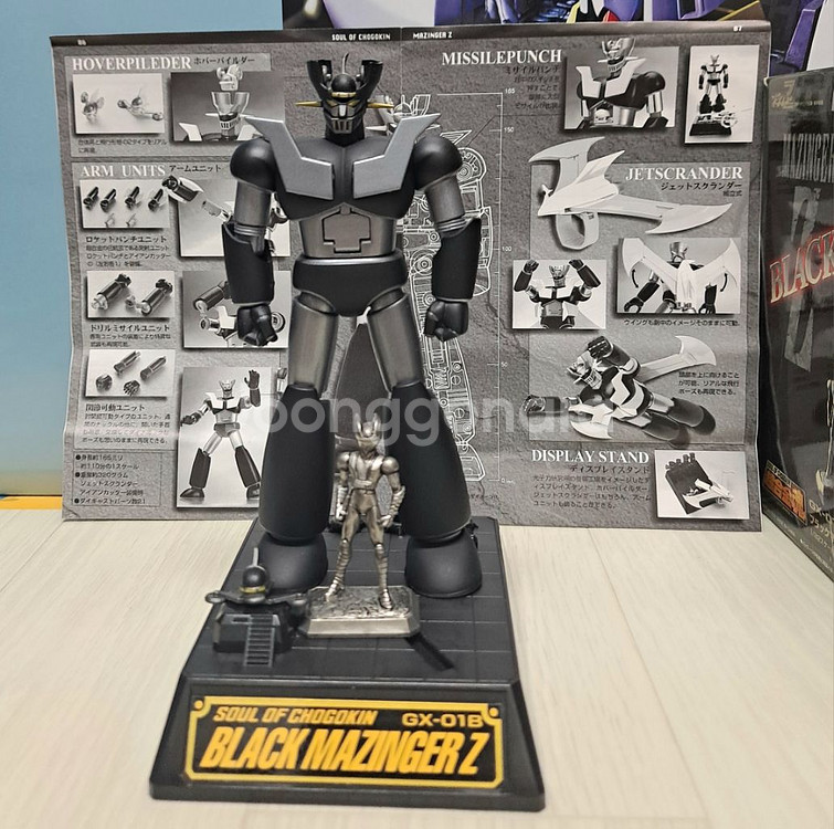 추억의 반다이 블랙 마징가Z 18cm pg건담아님--2