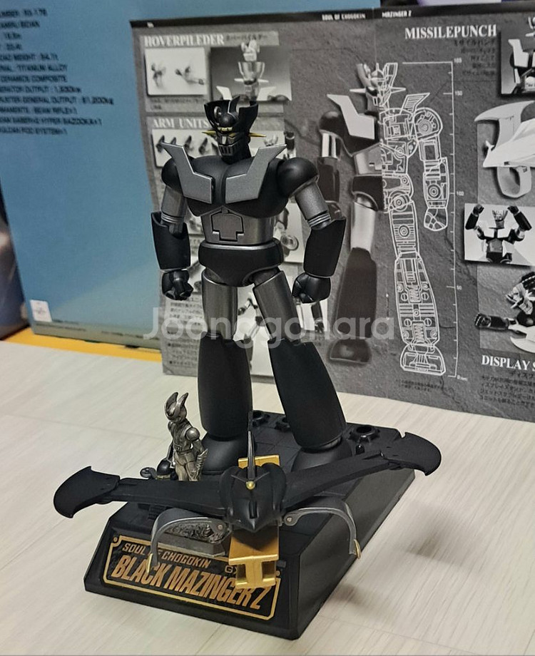추억의 반다이 블랙 마징가Z 18cm pg건담아님--4