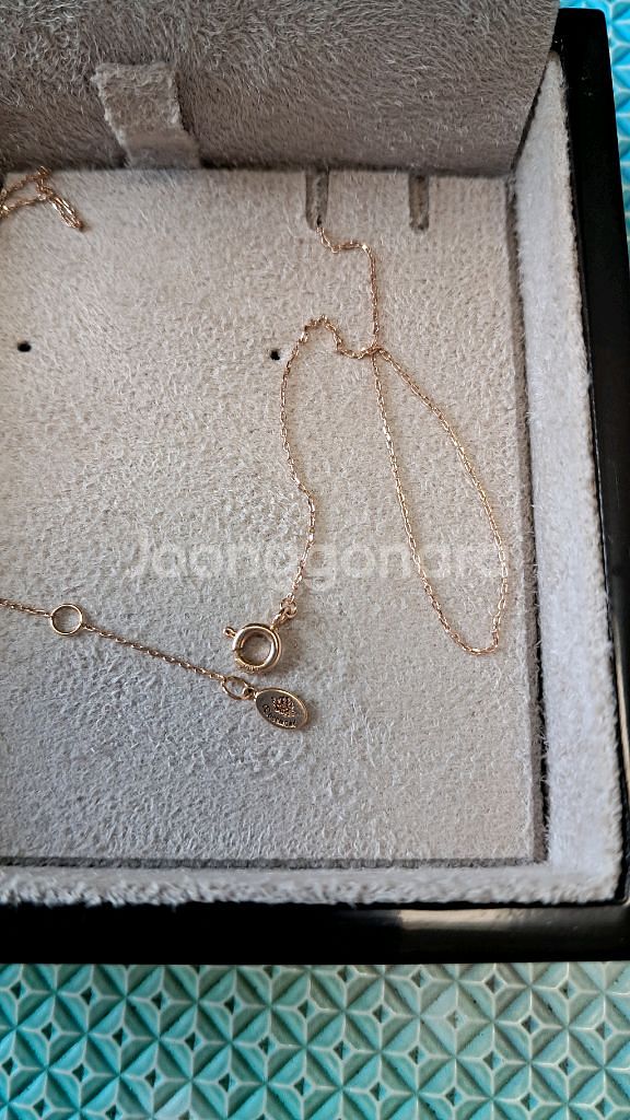 로즈몽 14k 자수정목걸이--2