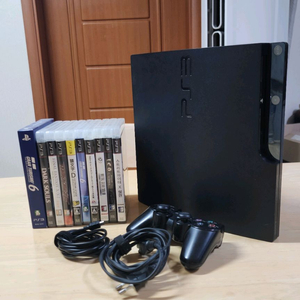 PS3 슬림 250G+ 9개타이틀 일괄판매합니다!