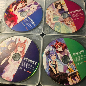 우마무스메 2기 우마바코 블루레이 개선판 cd4개 일괄