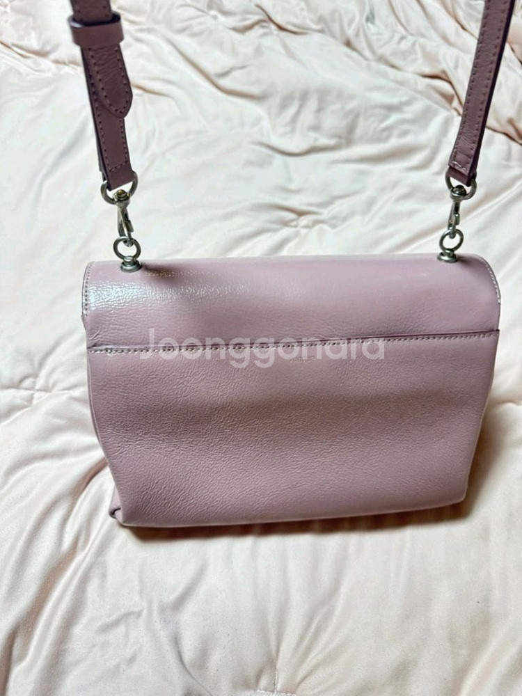 분크 바게트백 더스티핑크--2