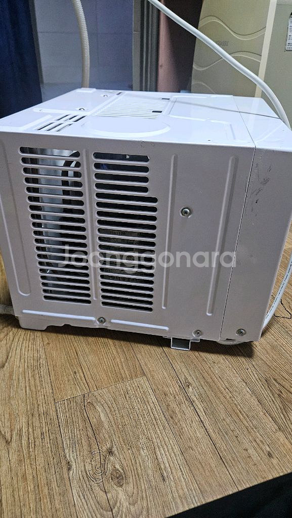 윈드피아 창문형 에어컨 리모컨 호스포함 풀세트--4