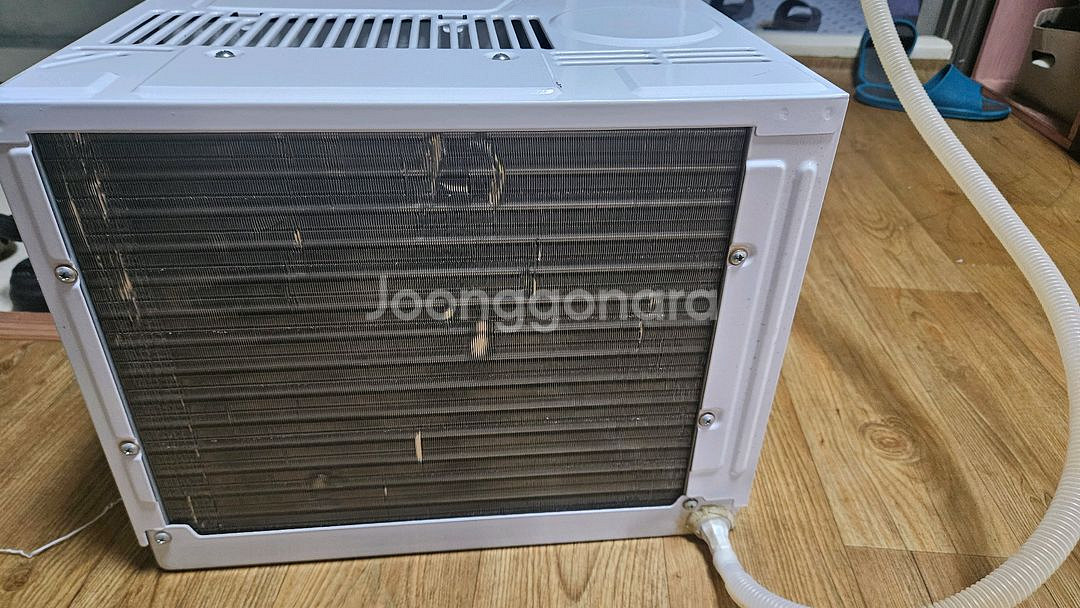 윈드피아 창문형 에어컨 리모컨 호스포함 풀세트--6