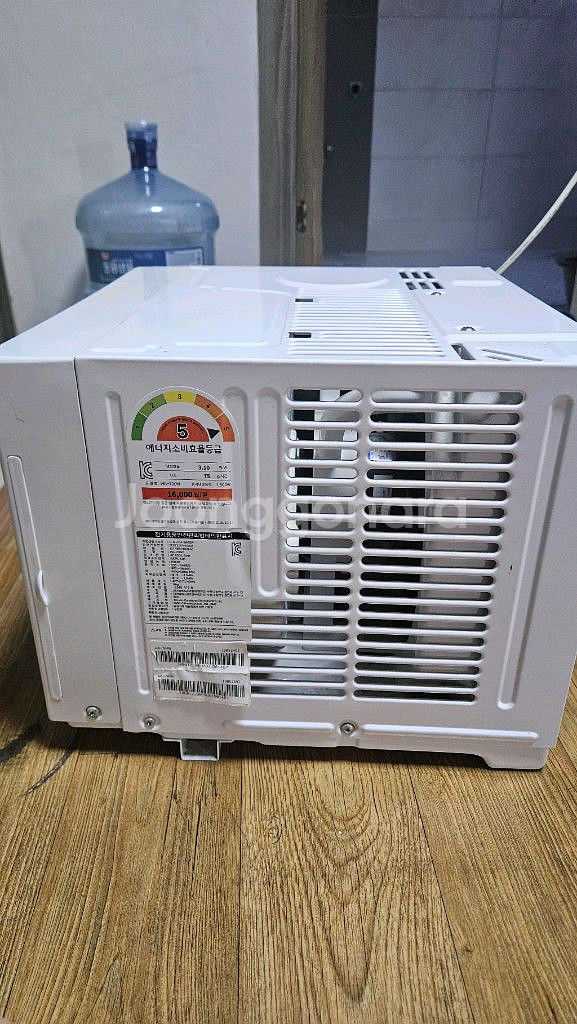 윈드피아 창문형 에어컨 리모컨 호스포함 풀세트--3