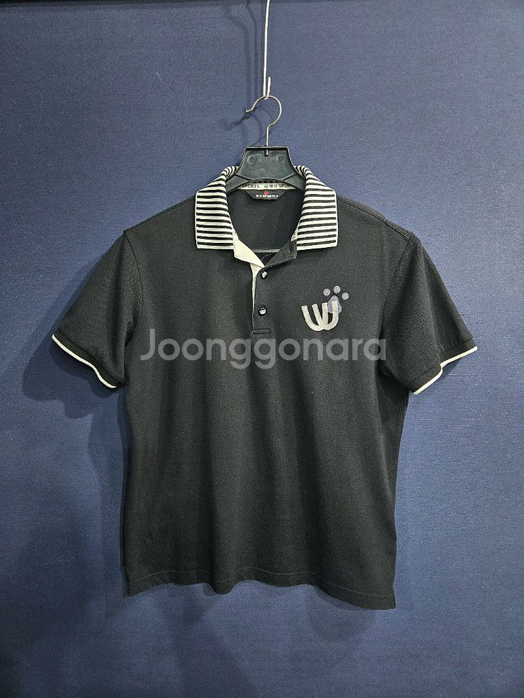 M.U SPORTS 남성 95~100 골프 카라반팔티--0