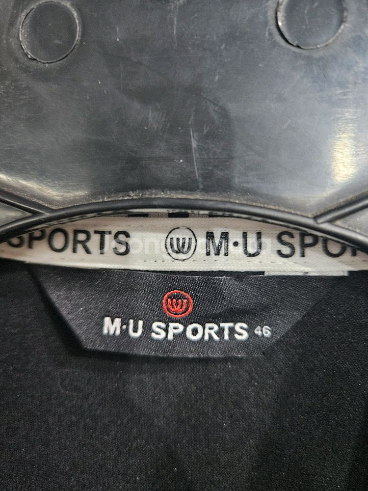 M.U SPORTS 남성 95~100 골프 카라반팔티--2