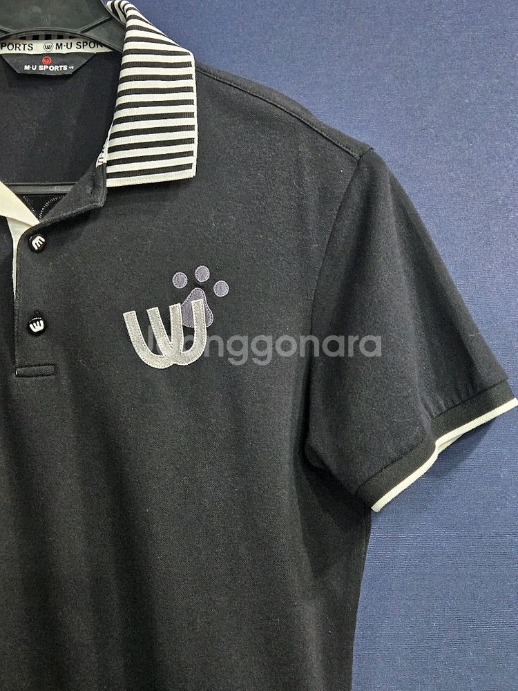 M.U SPORTS 남성 95~100 골프 카라반팔티--3