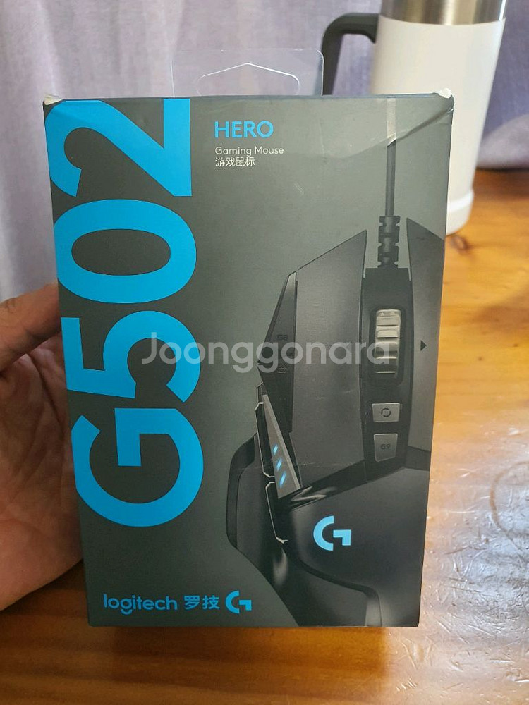 로지텍 G502 히어로 유선 마우스--0
