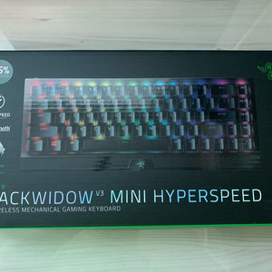 레이저 블랙위도우 V3 Mini Hyperspeed