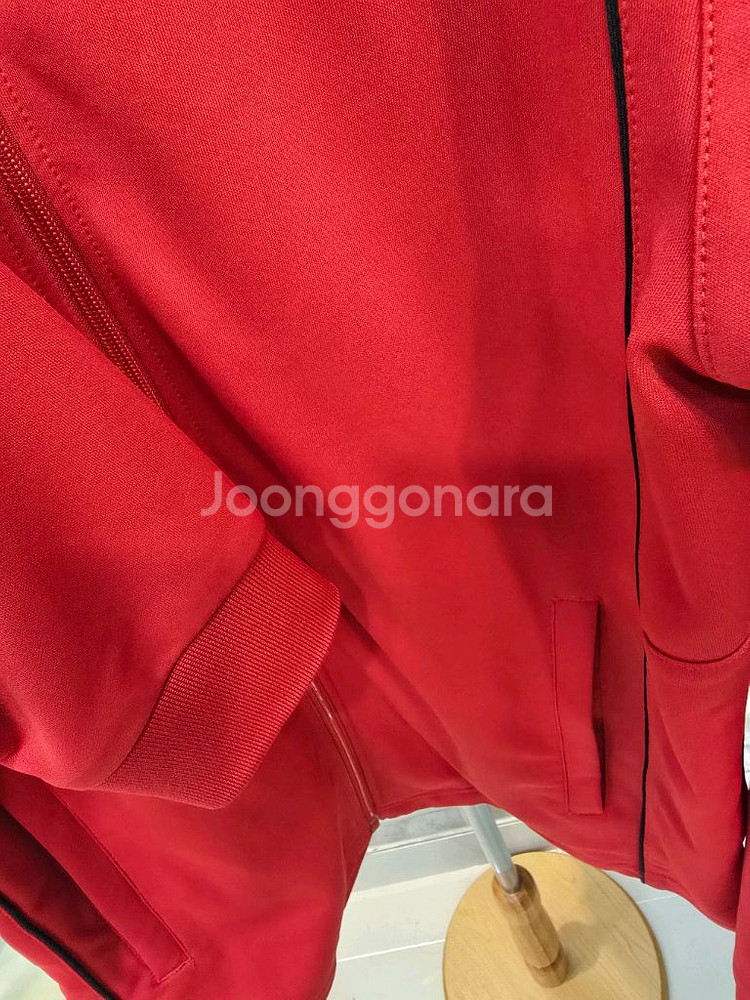 아디다스 레드 집업져지95--2