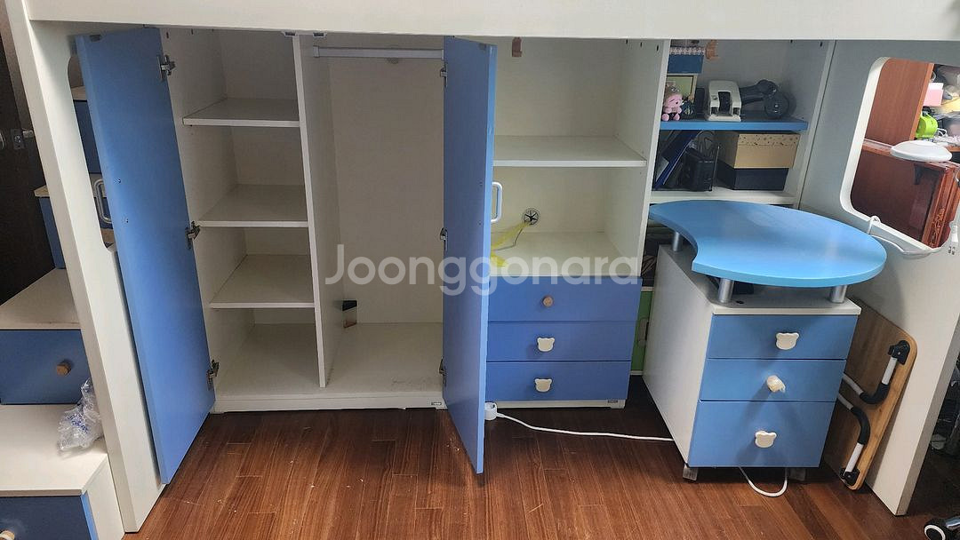 벙커침대 풀셋으로팝니다.(매트리스포함)--1