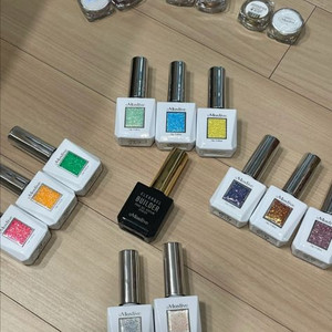 모스티브 컬러 젤 폴리쉬 네일 글리터 세트