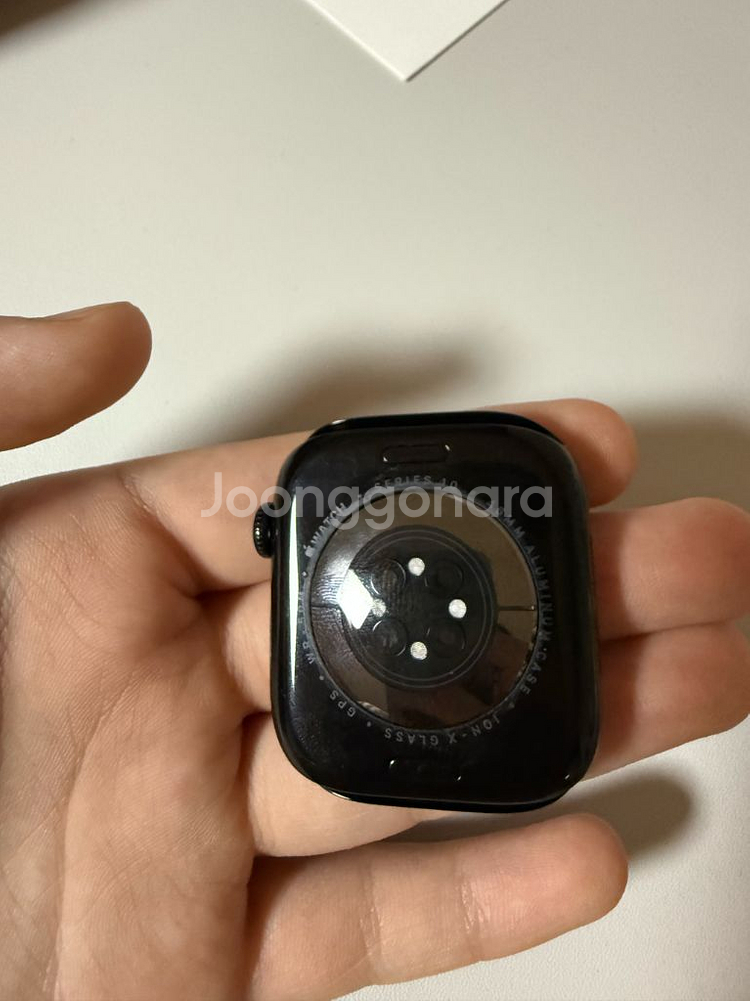 <애플워치 Series 10 제트블랙 알루미늄46mm--1