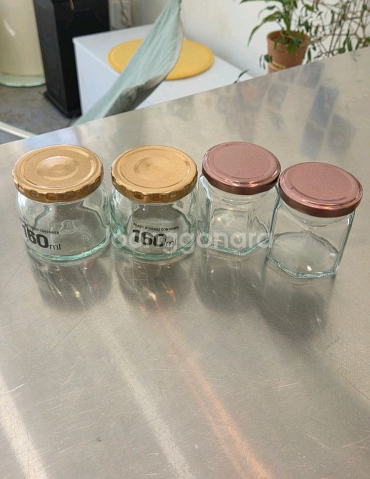 경성리빙테크 유리병 100ml 새상품--4