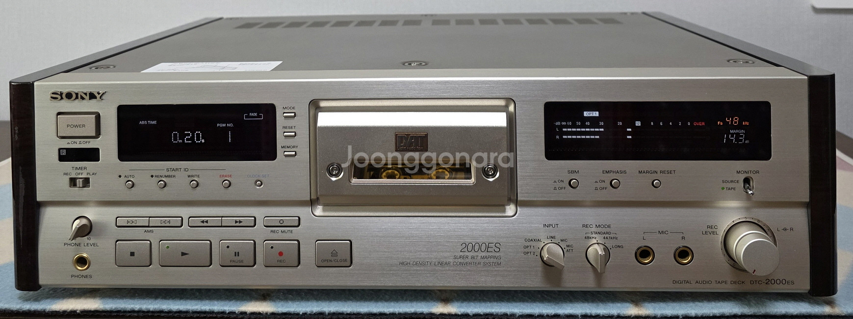 소니 DAT 데크 DTC-2000ES 판매합니다--0