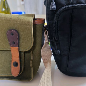 미러리스 카메라가방2종 캐논 헤링본 로우프로 줌