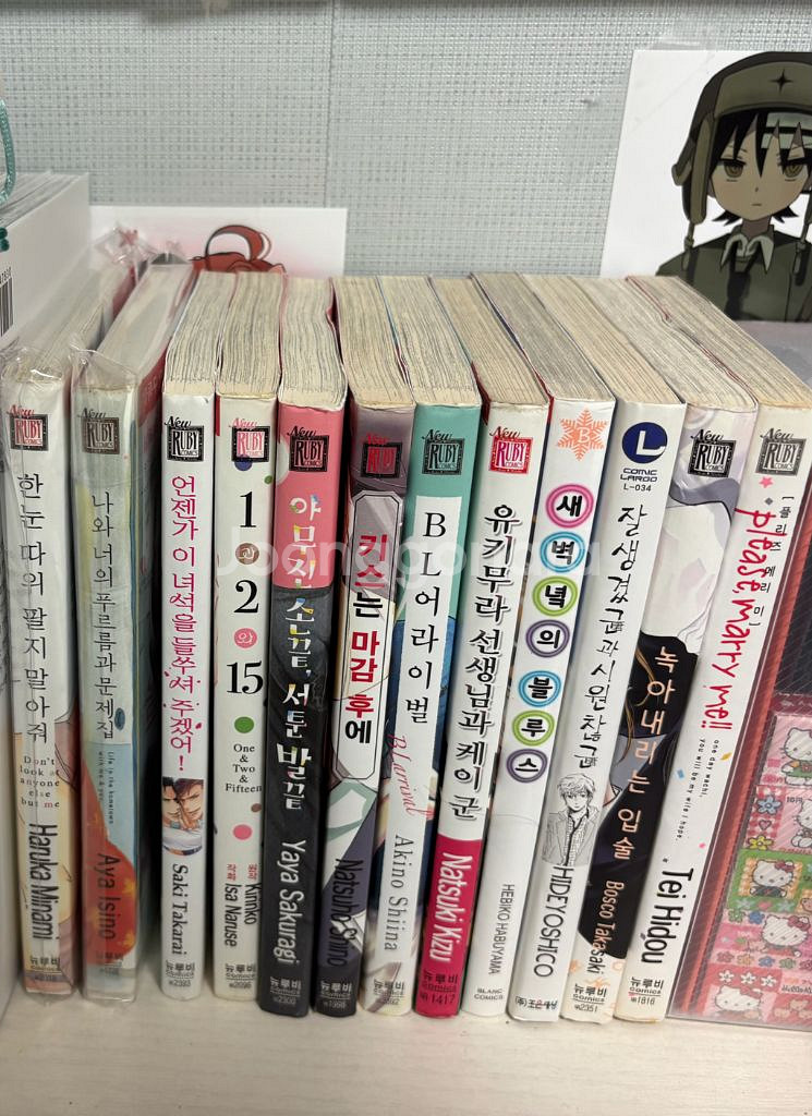비엘 만화책 약 120권--0
