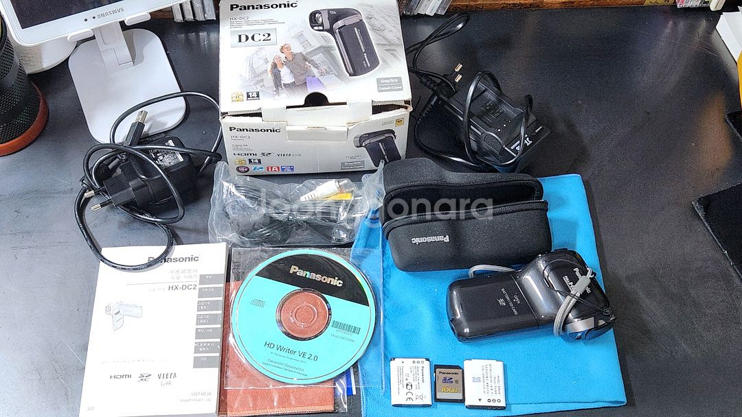 파나소닉 HX-DC2 빈티지 디카 캠코더 (산요 작티)--7