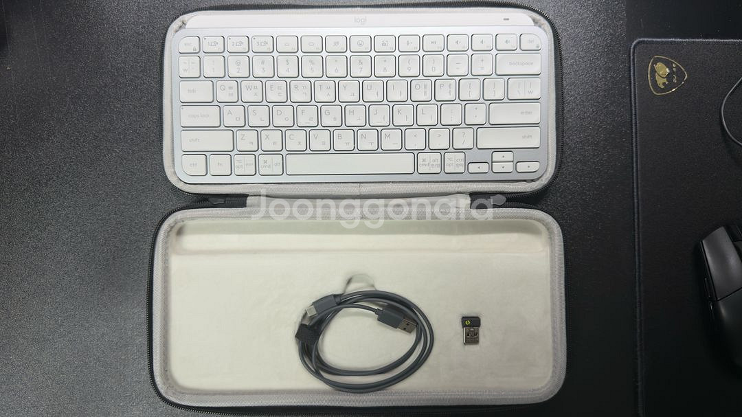 로지텍 MX Keys Mini 세트 (키보드+동글이)--0