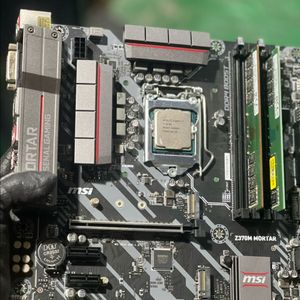i7-8700 cpu z370m 보드 set