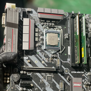 i7-8700 cpu z370m 보드 set