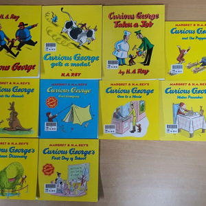 Curious George 10종 CD 세트
