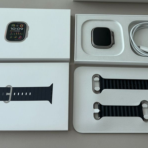 애플워치 울트라2 49mm 내추럴 티타늄