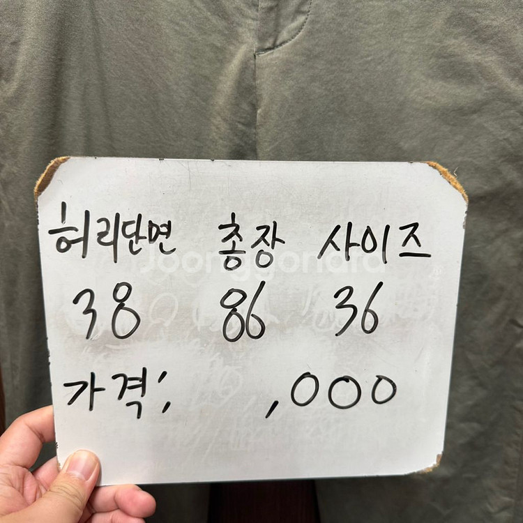 라코스테 면바지 치노 팬츠 (허리 약 28)--1