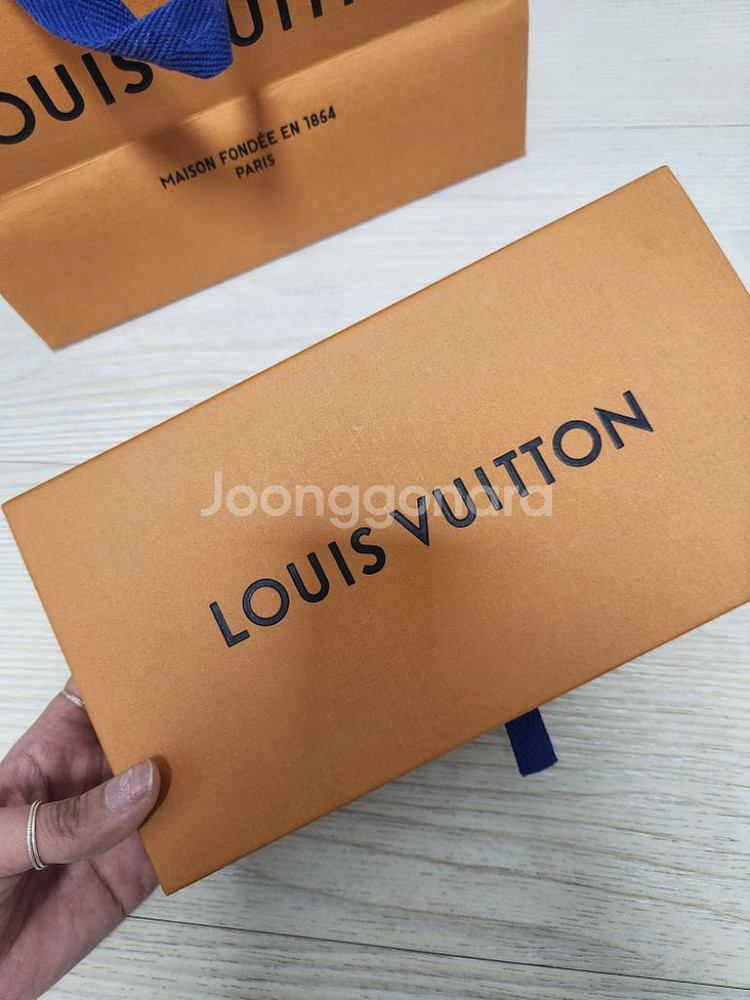 [대형] 루이비통쇼핑백 + 박스 + 엽서 + 리본--1