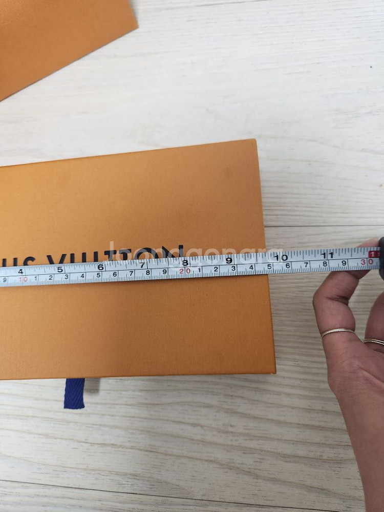 [대형] 루이비통쇼핑백 + 박스 + 엽서 + 리본--4