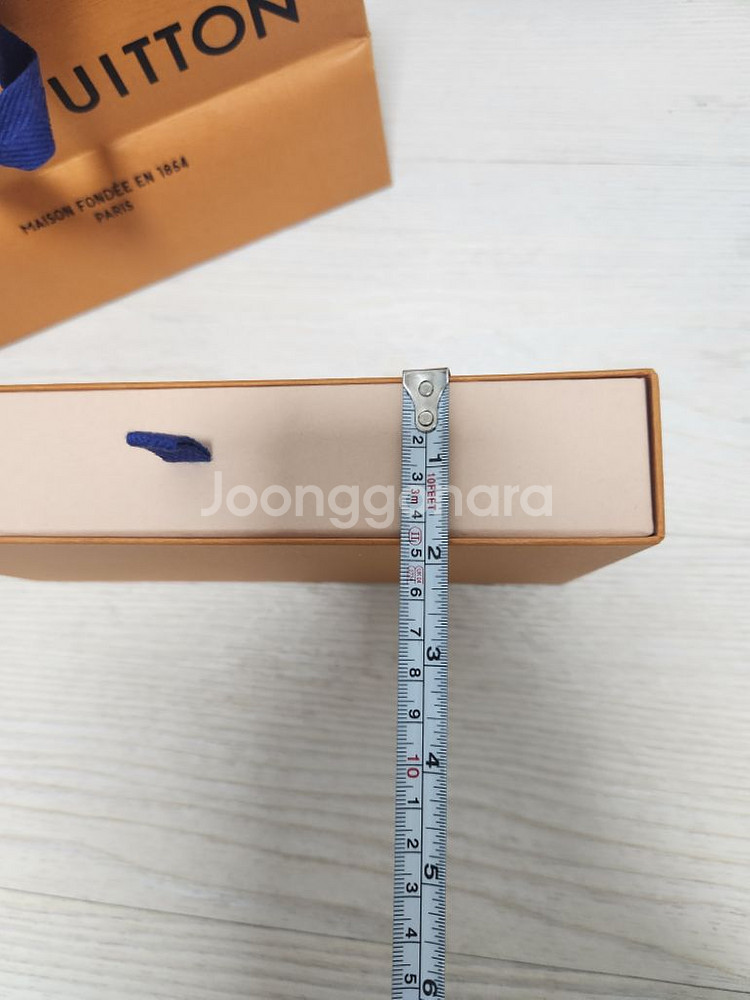 [대형] 루이비통쇼핑백 + 박스 + 엽서 + 리본--7