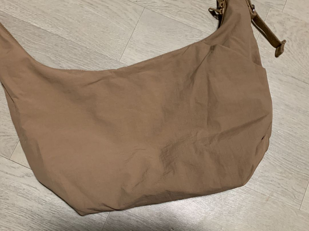 유니클로 GU 소프트나일론 크로스백 바디백 숄더백--4