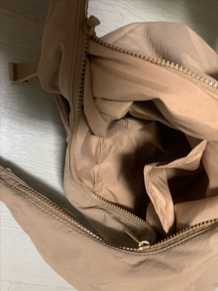 유니클로 GU 소프트나일론 크로스백 바디백 숄더백--5