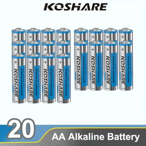 코사레 고품질 알카라인 건전지 1.5v AA 20ea
