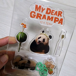 안녕할부지 메가박스 푸바오 키링