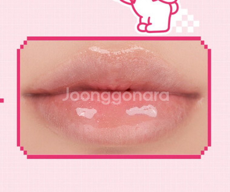 롬앤 마이멜로디 미니 글래스팅 워터 글로스--2