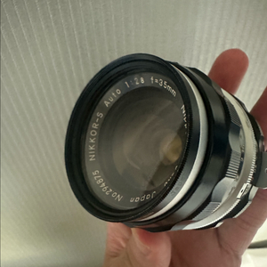 니콘 mf 35mm 호박렌즈