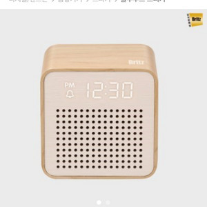브리츠 BZ-REC200 우드 블루투스 스피커