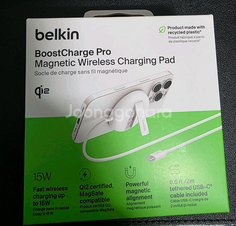 Belkin 무선충전패드 새상품--0