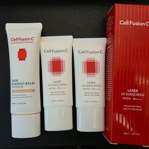새상품 셀퓨전씨 선크림 & 비비