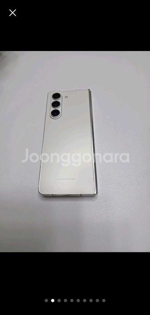 갤럭시 Z 폴드5 크림 512G--2