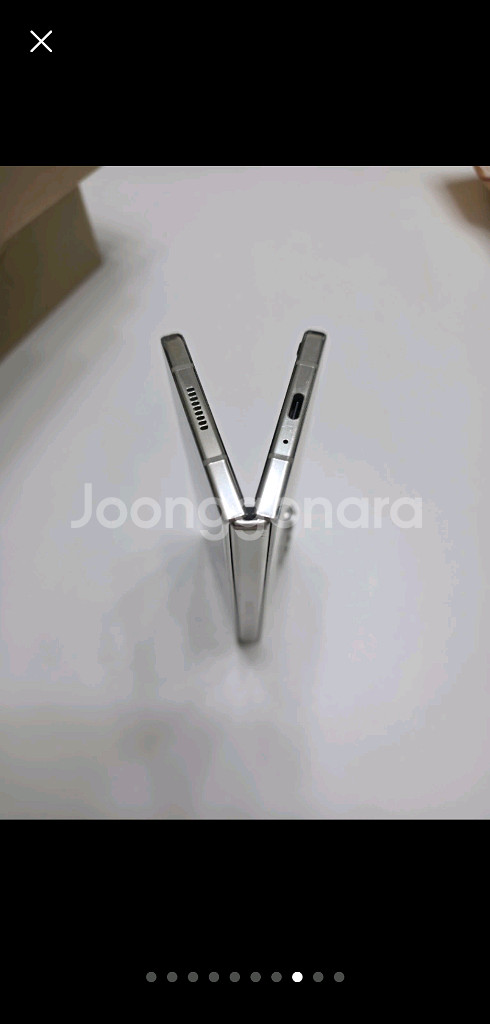 갤럭시 Z 폴드5 크림 512G--6