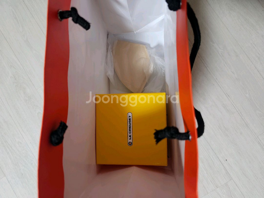 (새상품)르크루제 도자기 드리퍼 체리레드--6