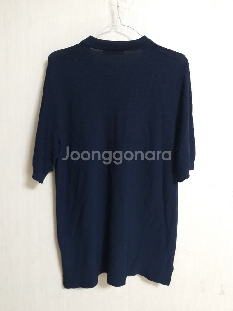 남성 휠라골프 반팔 카라넥니트 (사방스판105)--8