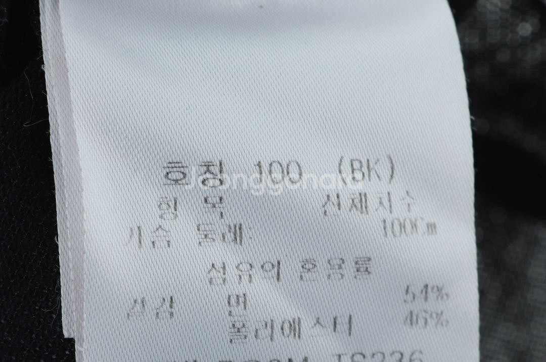 (L) 까스텔바작 반팔 카라 티셔츠 한정판 블랙 골프--6