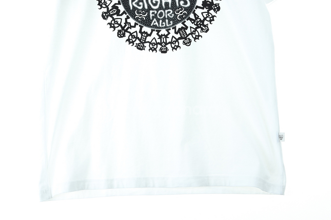 (L-XL) 브랜드빈티지 반팔 카라 티셔츠 흰색 박시--2